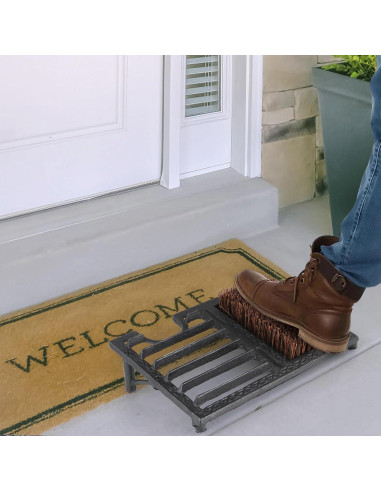 Cepillo Limpiador de Botas MOLIGOU de Hierro Fundido 33cm