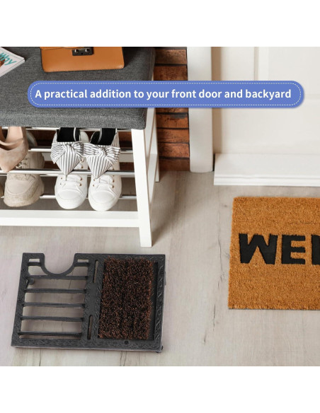 Cepillo Limpiador de Botas MOLIGOU de Hierro Fundido 33cm