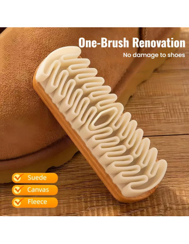 Cepillo de Zapatos de Goma Mágico SUZCAN 12.2x4.1cm 1Pcs