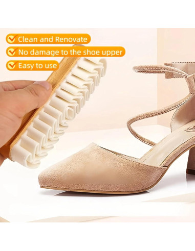 Cepillo de Zapatos de Goma Mágico SUZCAN 12.2x4.1cm 1Pcs