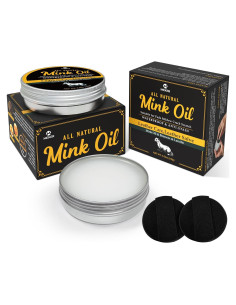 Aceite de Visón MEKER 100 ml - Acondicionador y Limpiador Impermeable