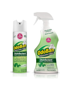 OdoBan Desinfectante y Ambientador Eucalipto 414g y 907g