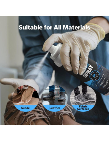 Spray Protector CleanCrown 160 ml - Impermeabilizante para Zapatos y Cuero
