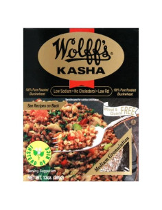 Kasha Mediana 100% Trigo Sarraceno Tostado - Paquete de 6