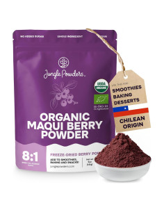 Polvo de Maqui Berry Orgánico Jungle Powders 142g - Antioxidante