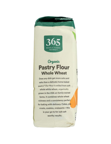 Harina de Pastelería Orgánica 365 Whole Foods 907g