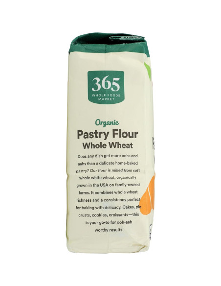 Harina de Pastelería Orgánica 365 Whole Foods 907g