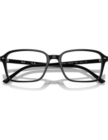 Montura de Gafas Ray-Ban RX5431 Raimond Cuadradas Negras