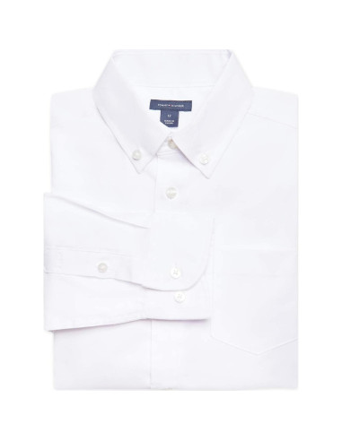Camisa de Vestir Manga Larga Oxford Niños Tommy Hilfiger