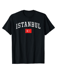 Camiseta Souvenir Bandera Turquía Vintage Tout Wear