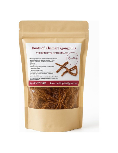 Raíces de Vetiver Africano Khamaré - 6 Tallos Grandes 30-40 cm - Detox Femenino