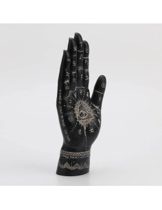 Escultura Mano Hamsa Mística Veronese 24.13 cm Resina 2