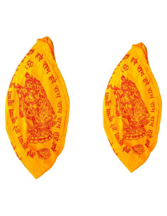 Bolsa Japa Mala Craftslook - Set de 2 Piezas Algodón Amarillo