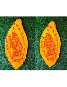 Bolsa Japa Mala Craftslook - Set de 2 Piezas Algodón Amarillo 2