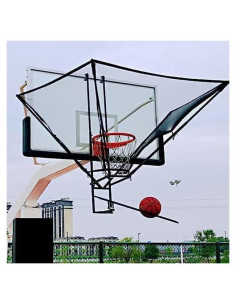 Sistema de Red de Devolución de Baloncesto Genérico - Acero Resistente
