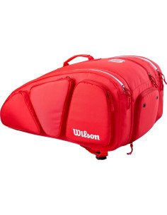 Bolsa de Pickleball Wilson Super Tour Roja 56x41x28cm 2