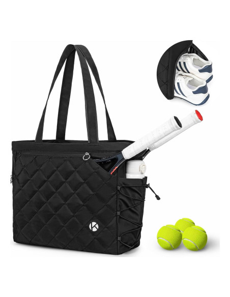 Bolsa de Tenis Tote KAVIGOR Acolchada 40L Resistente al Agua
