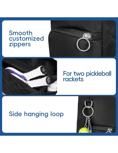 Bolsa de Tenis Tote KAVIGOR Acolchada 40L Resistente al Agua