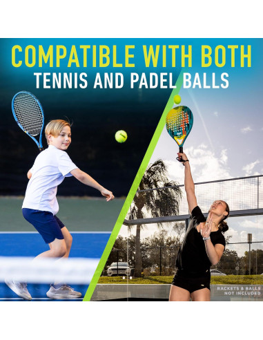 Tubo Recogedor de Pelotas Franklin Sports para Tenis y Padel - 93.98 cm