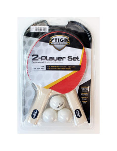Set de Tenis de Mesa STIGA Master para 2 Jugadores - Raquetas y Pelotas 2