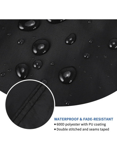 Cubierta Impermeable para Mesa de Tenis Femuar 184.7x165.1 cm