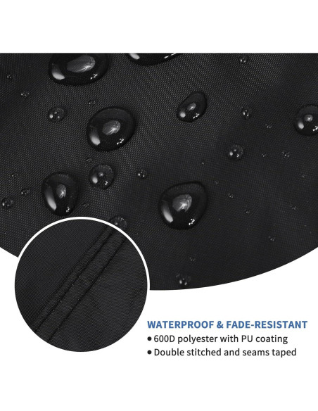 Cubierta Impermeable para Mesa de Tenis Femuar 184.7x165.1 cm