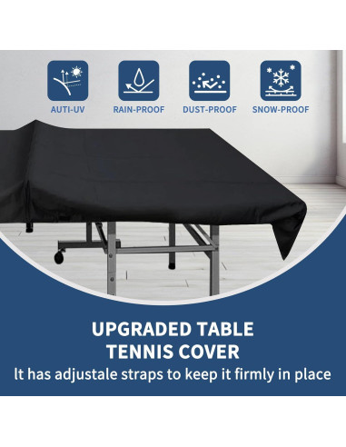 Cubierta Impermeable para Mesa de Tenis Femuar 184.7x165.1 cm