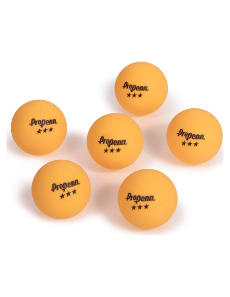 Pelotas de Tenis de Mesa EastPoint 40mm - Paquete de 6