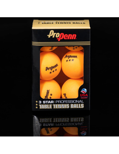 Pelotas de Tenis de Mesa EastPoint 40mm - Paquete de 6