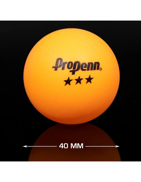 Pelotas de Tenis de Mesa EastPoint 40mm - Paquete de 6