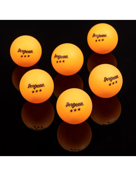 Pelotas de Tenis de Mesa EastPoint 40mm - Paquete de 6
