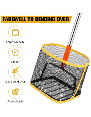 Recolector de Pelotas de Pingpong POPETPOP Telescópico 95cm