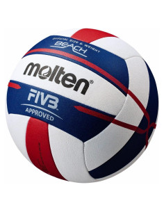 Voleibol de Playa Molten FIVB V5B5000 Rojo/Blanco/Azul