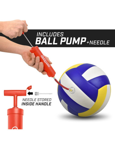 Balones de Voleibol Competencia GoSports - Paquete de 6