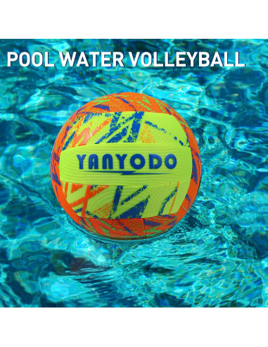 Balón de Voleibol Acuático YANYODO Tamaño 5 con Bomba
