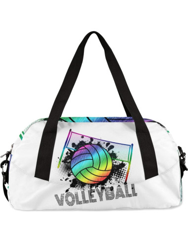 Bolsa de Deporte Duffle Arcoíris para Niños 47x24x20cm