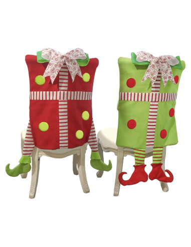 Funda de Silla de Comedor Valery Madelyn Elfo 2 Pack 91.4cm