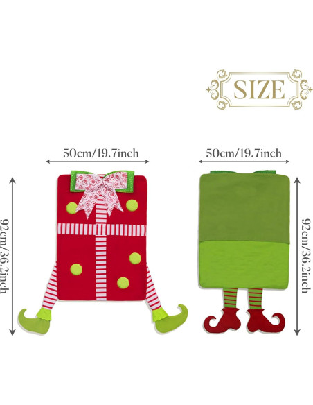 Funda de Silla de Comedor Valery Madelyn Elfo 2 Pack 91.4cm