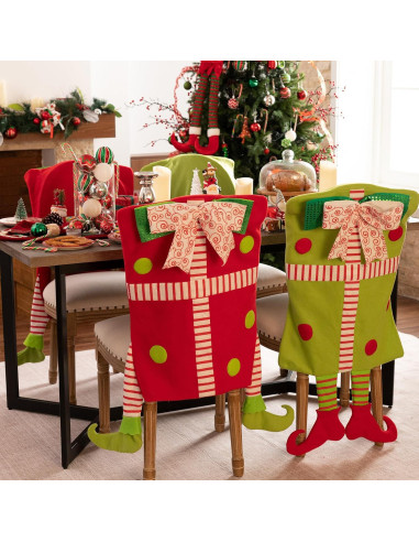 Funda de Silla de Comedor Valery Madelyn Elfo 2 Pack 91.4cm