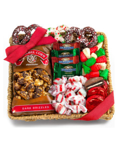 Cesta de Regalo Gourmet de Chocolate y Dulces A Gift Inside 95g