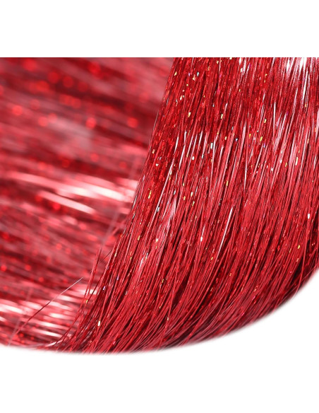 3000pcs Espumilla de Hielo Roja JXITON 45.72cm Decoración Navidad