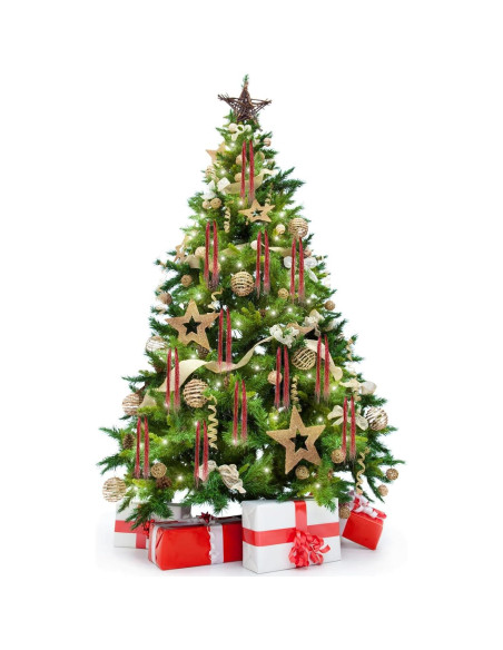 3000pcs Espumilla de Hielo Roja JXITON 45.72cm Decoración Navidad