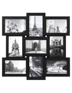 Set de 9 Marcos de Collage SONGMICS para Fotos 10x15 cm