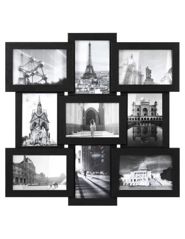Set de 9 Marcos de Collage SONGMICS para Fotos 10x15 cm