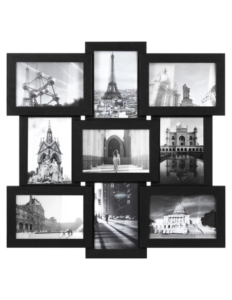 Set de 9 Marcos de Collage SONGMICS para Fotos 10x15 cm