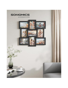 Set de 9 Marcos de Collage SONGMICS para Fotos 10x15 cm 2