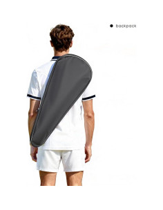 Funda Acolchada para 2 Raquetas de Tenis Silfrae Negra 2