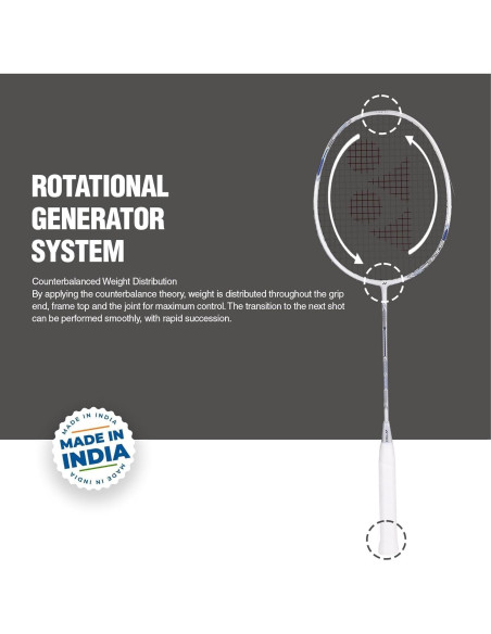 Raqueta de Bádminton Yonex Astrox Attack 9 Grafito 80g