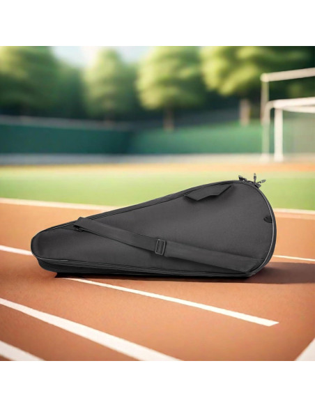 Funda Acolchada para 2 Raquetas de Tenis Silfrae Negra