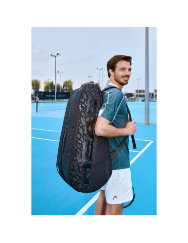 Bolsa de Raquetas HEAD Tour L Neon 2025 - 9 Raquetas, 65L